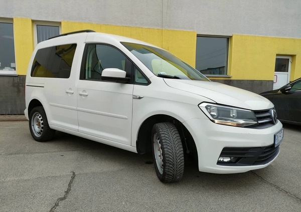 Volkswagen Caddy cena 52000 przebieg: 77982, rok produkcji 2017 z Krosno małe 16